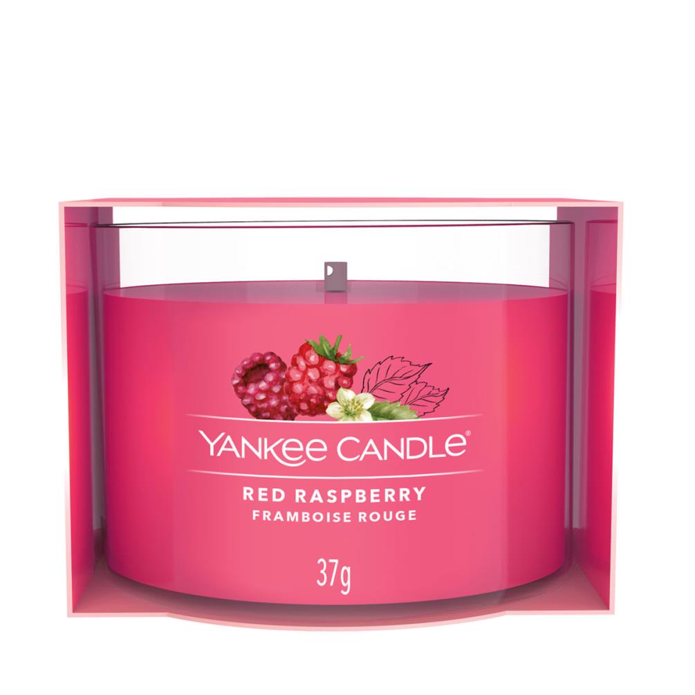 Yankee Candle Red Raspberry Filled Votive Candle £2.79
